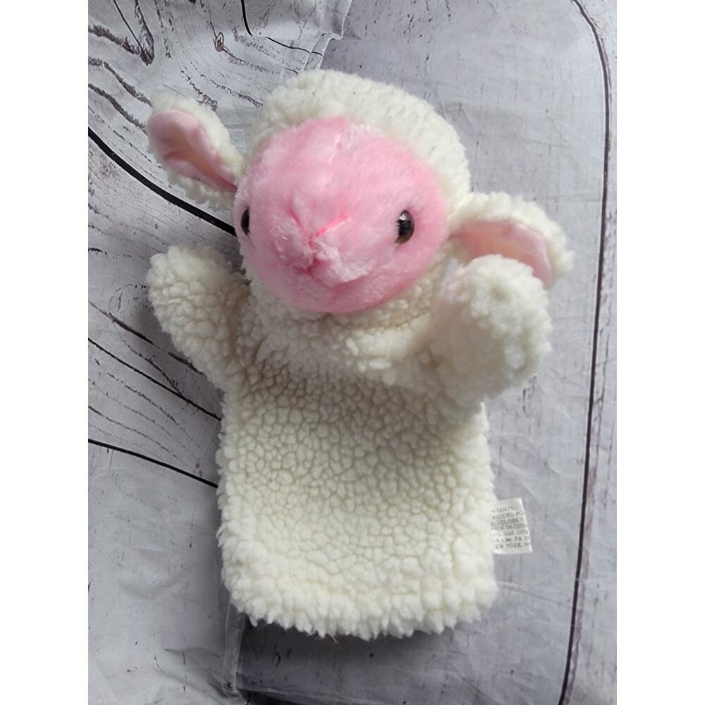 Farm Lamb Hand Puppet Golf Club Cover Easter Plush